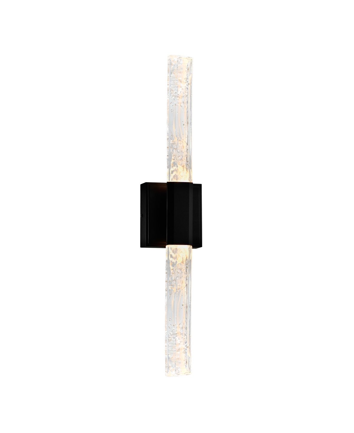 Shop Cwi Lighting 24" Metal Greta Integrated Led Vanity Light In Black