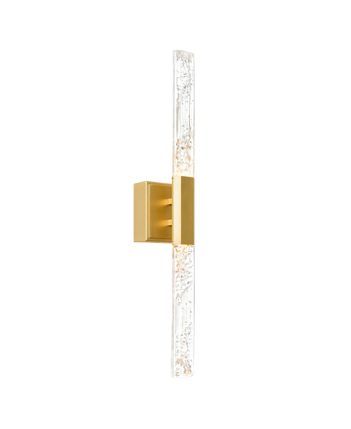 Cwi Lighting 24" Metal Greta Integrated Led Vanity Light In Brass