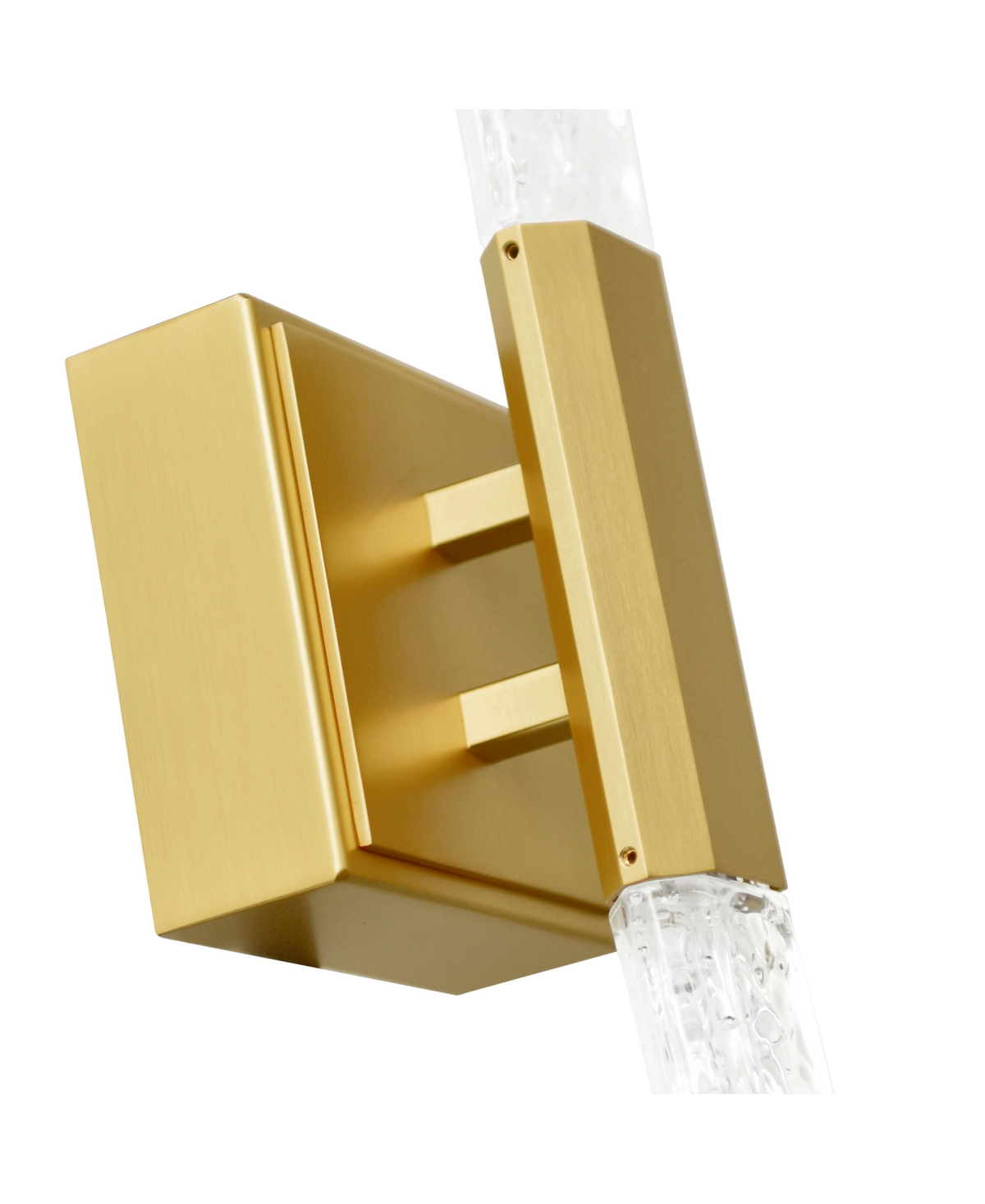 Cwi Lighting 24" Metal Greta Integrated Led Vanity Light In Brass
