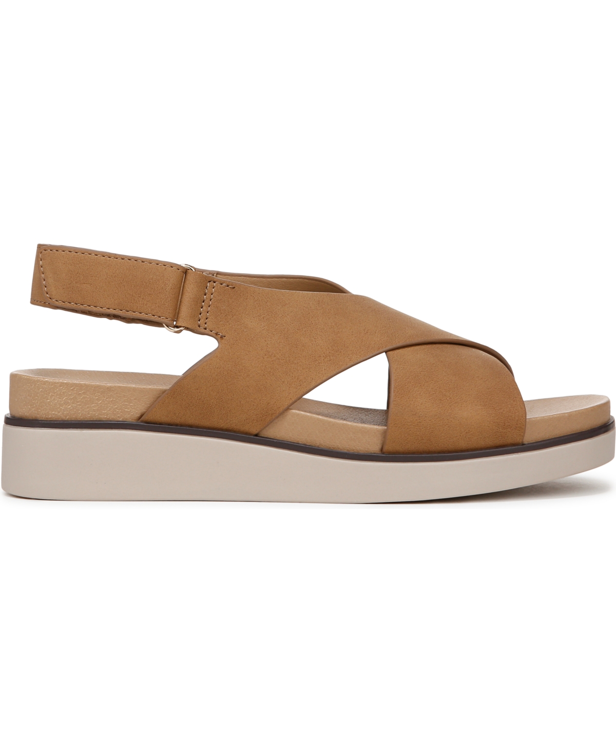 LIFESTRIDE WOMEN'S GEORGINA SQUARE OPEN TOE SLINGBACK PLATFORM SANDALS 
