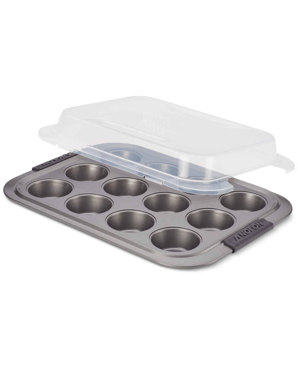 4609987 Anolon Advanced 12-Cup Covered Muffin Pan sku 4609987