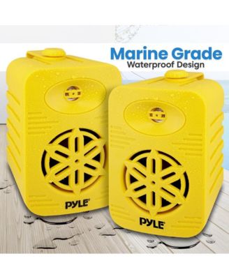 4” 2-Way Indoor/Outdoor Bluetooth Wireless Speaker System - Waterproof, 300W Max Power, 1/2” Tweeter