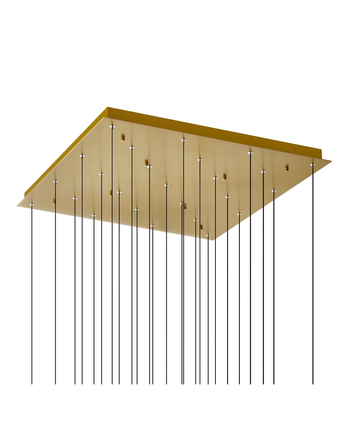 Shop Cwi Lighting 16" Metal Greta Integrated Led Chandelier In Brass