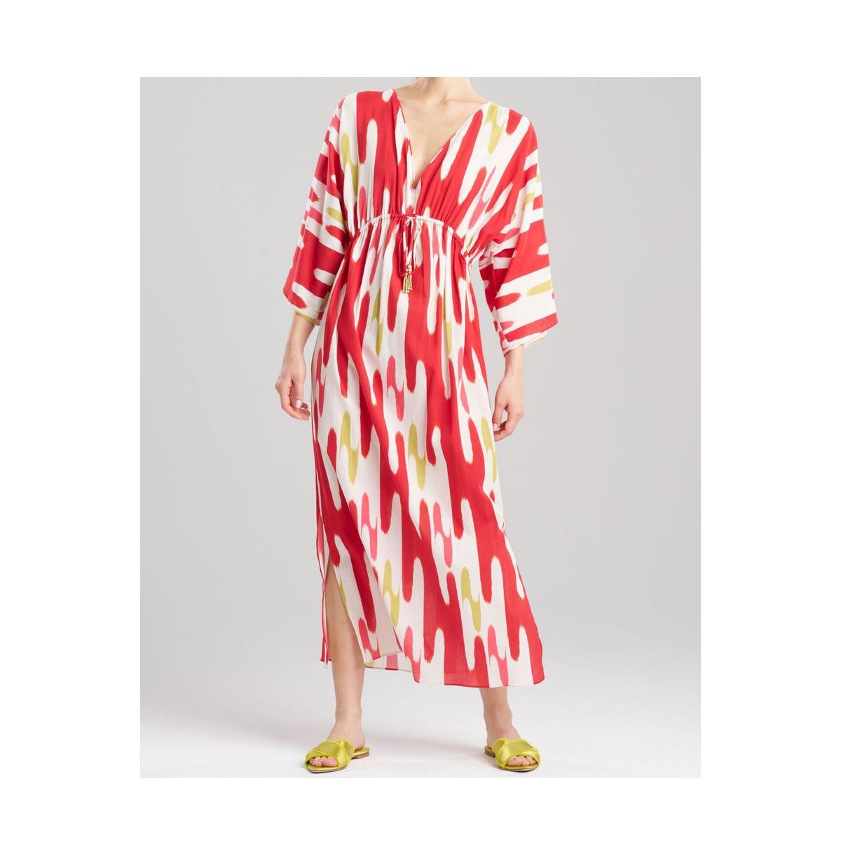 Women's Lido Caftan - Red