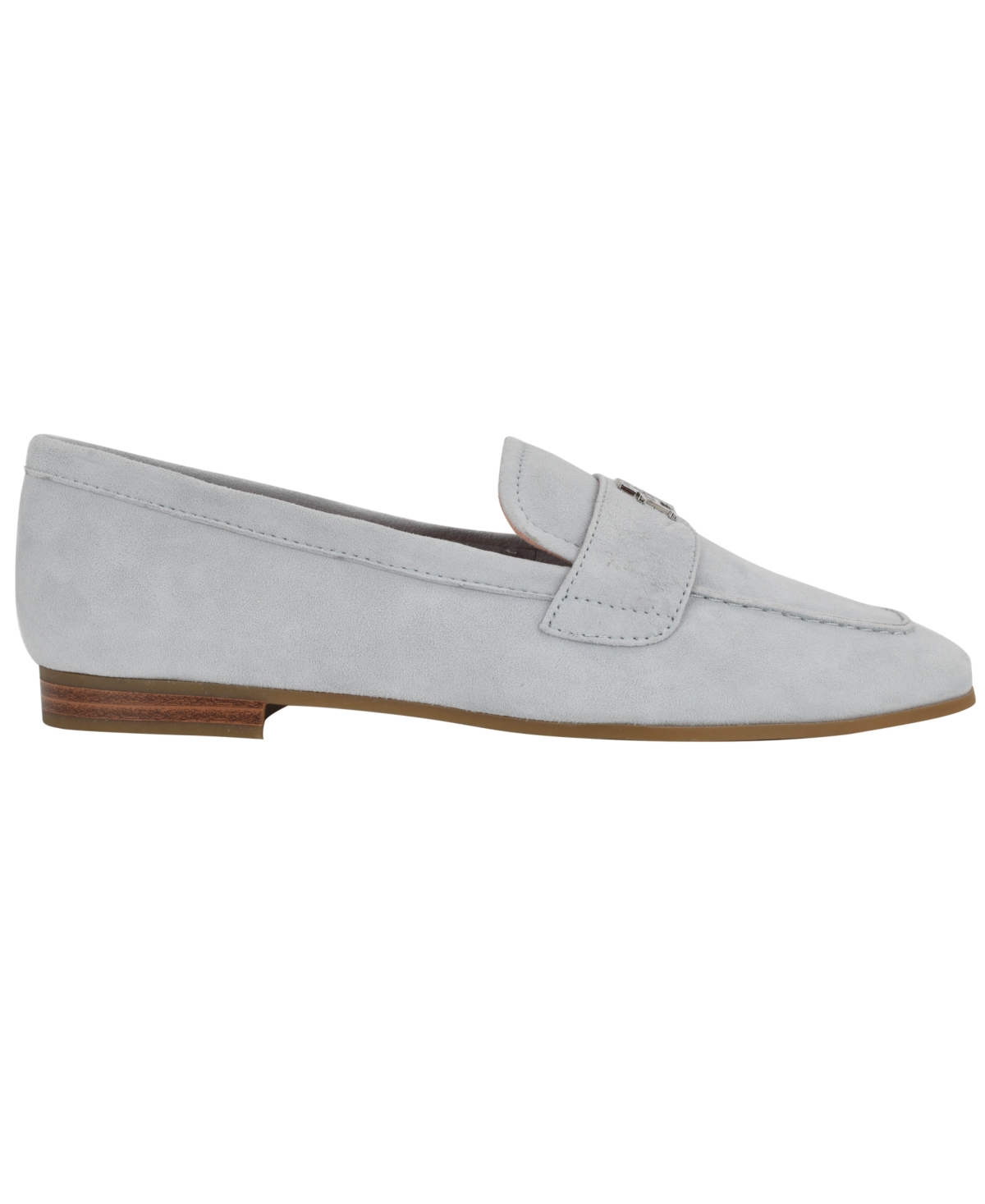 Tommy Hilfiger Razzi Loafer In Light Blue Suede