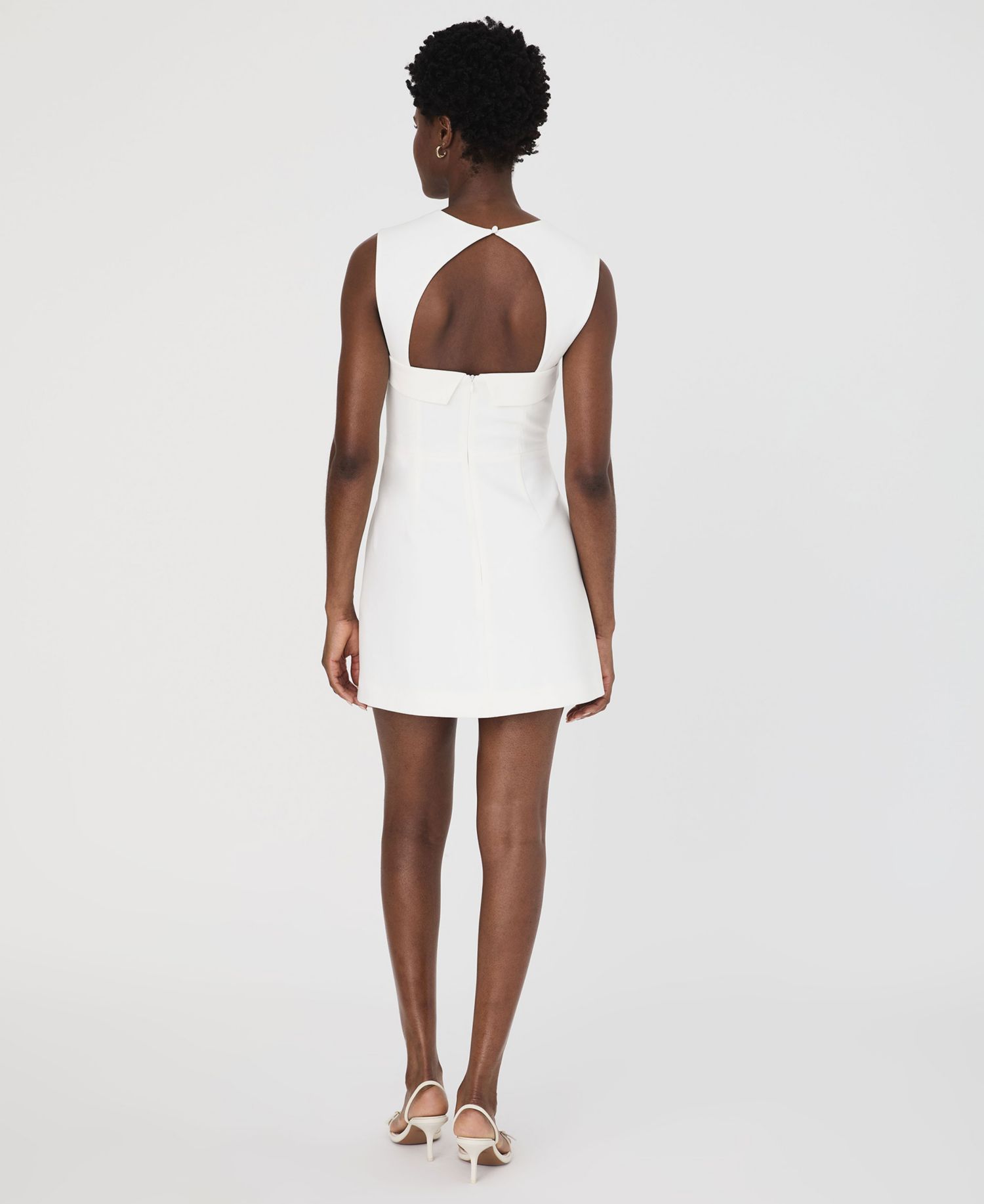 Women's Whisper Collar Mini Dress