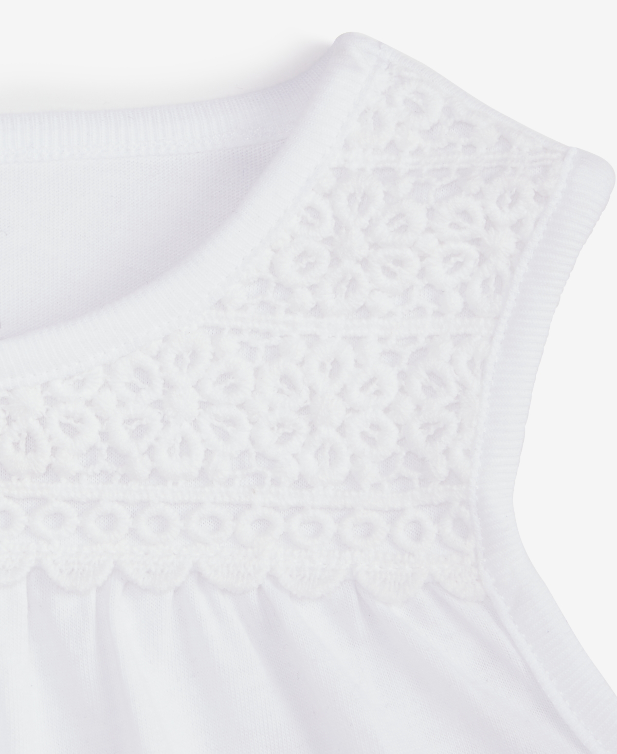 Epic Threads Toddler Girls Crochet Tank Top, Exclusively At Macy's In White