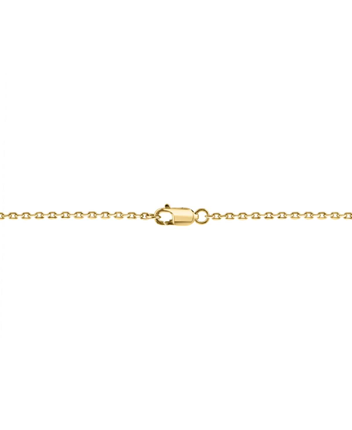 Effy Collection Effy Ruby (7/8 Ct. T.w.) & Diamond (1/4 Ct. T.w.) Flower 18" Pendant Necklace In 14k Gold In Gold