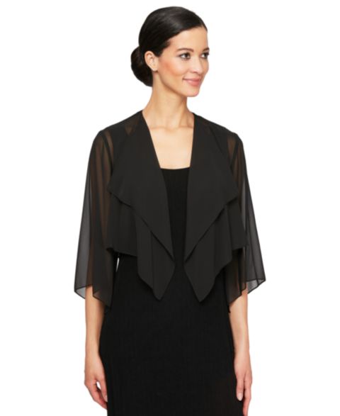 Женские куртки Alex Evenings Chiffon Cover Up