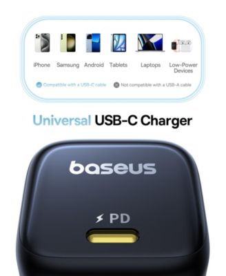 Picogo 45W Fast Charger USB C Wall Charger for iPhone16/15/14