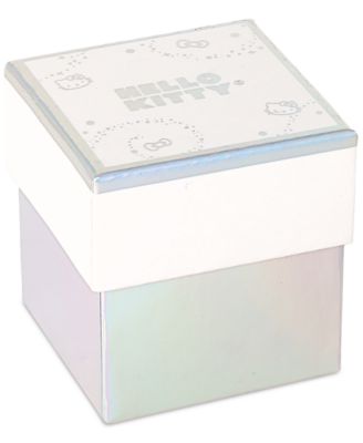 Hello Kitty Stud Earrings 10K Yellow & Rose Gold