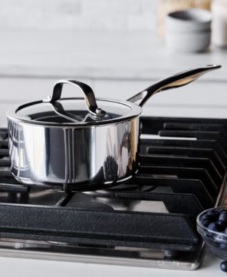 Valencia Pro Stainless Steel 1.66-Qt. Saucepan with Lid