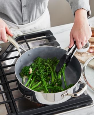 Valencia Pro Stainless Steel 5-Qt. Saut&eacute; Pan with Lid