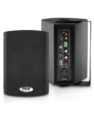 5.25” Bluetooth Wireless Wall Mountable Speaker System with 2-Way Full Range Stereo Sound, 300W RMS