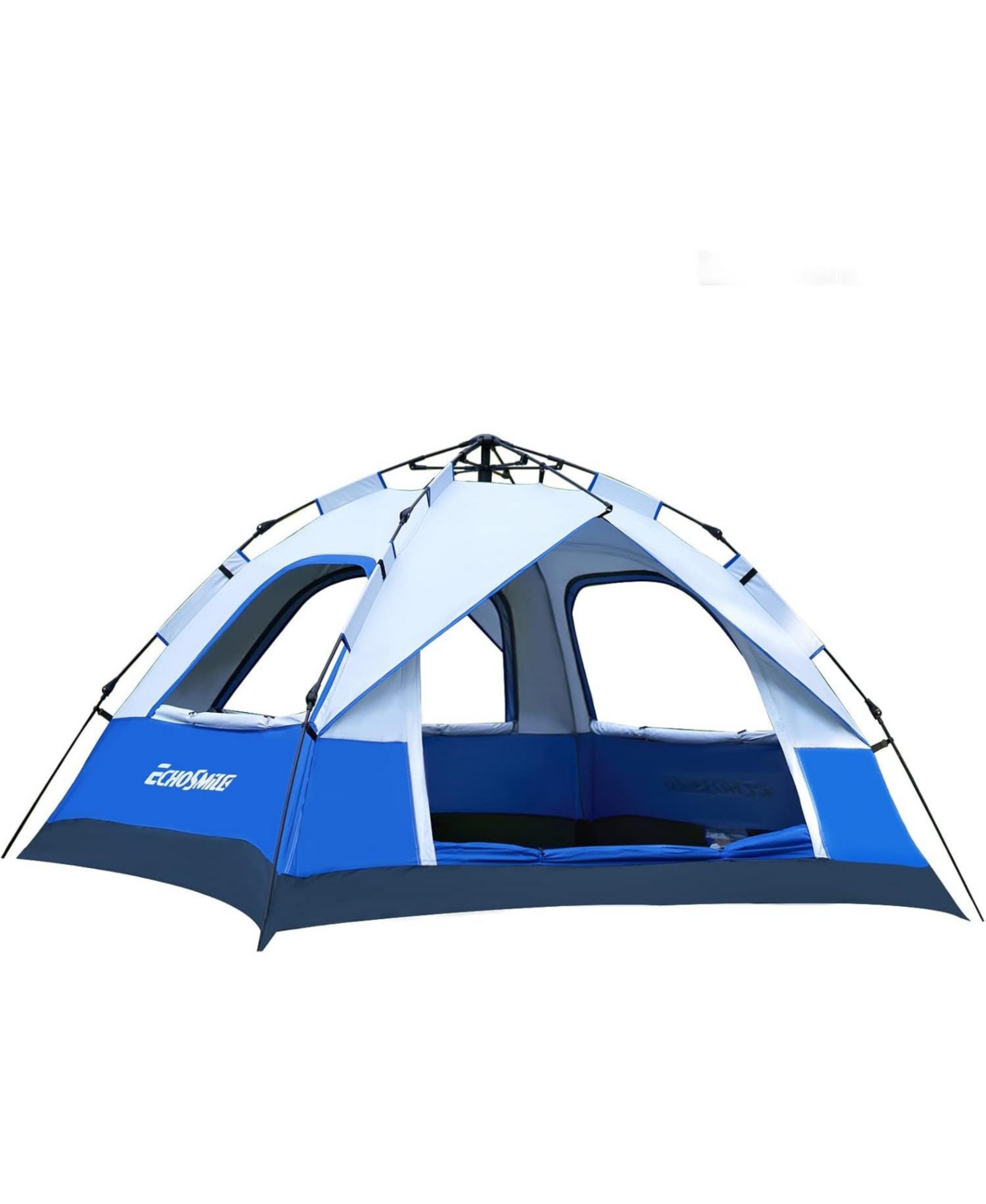Pop Up Tent Family Camping Tent, 4 Person Instant Tent, Easy Set Up Tent, Lightweight Portable Automatic Tent, Waterproof Dome Tent, Windpro