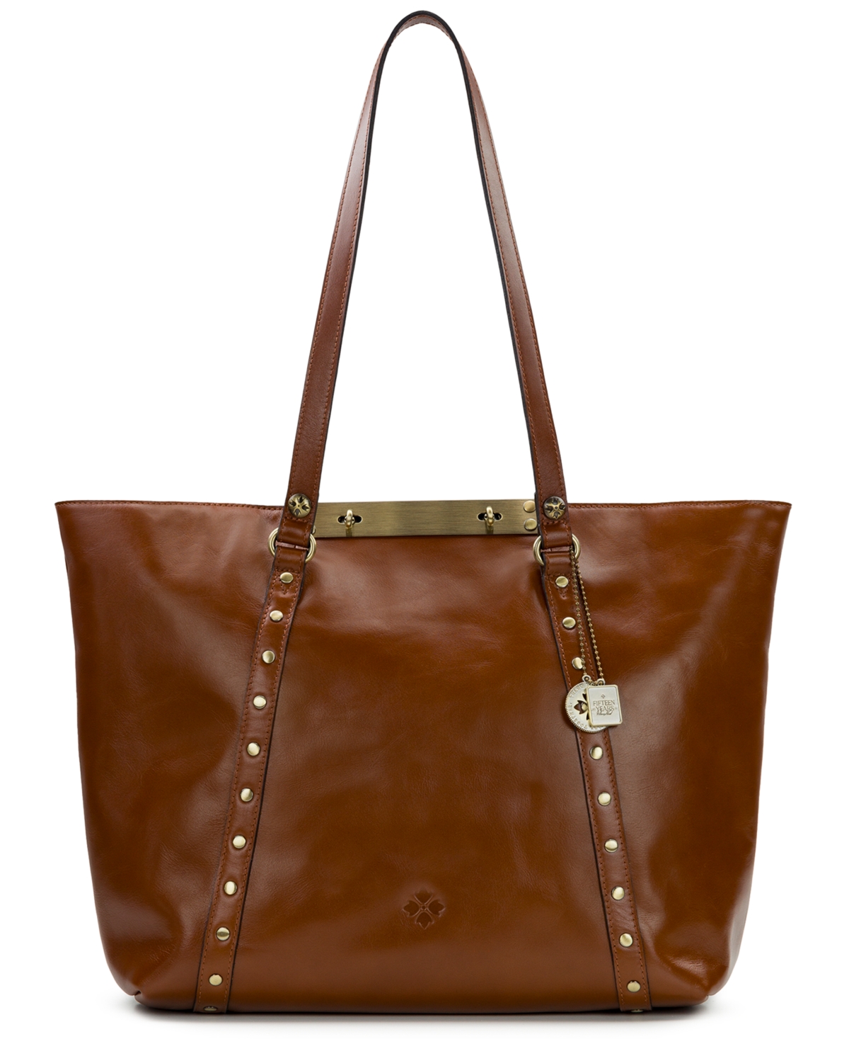 PATRICIA NASH BENVENUTO SMOOTH LEATHER TOTE 