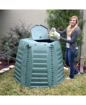 267-Gallon Compost Bin for Efficient Home Composting and Garden Waste Recycling