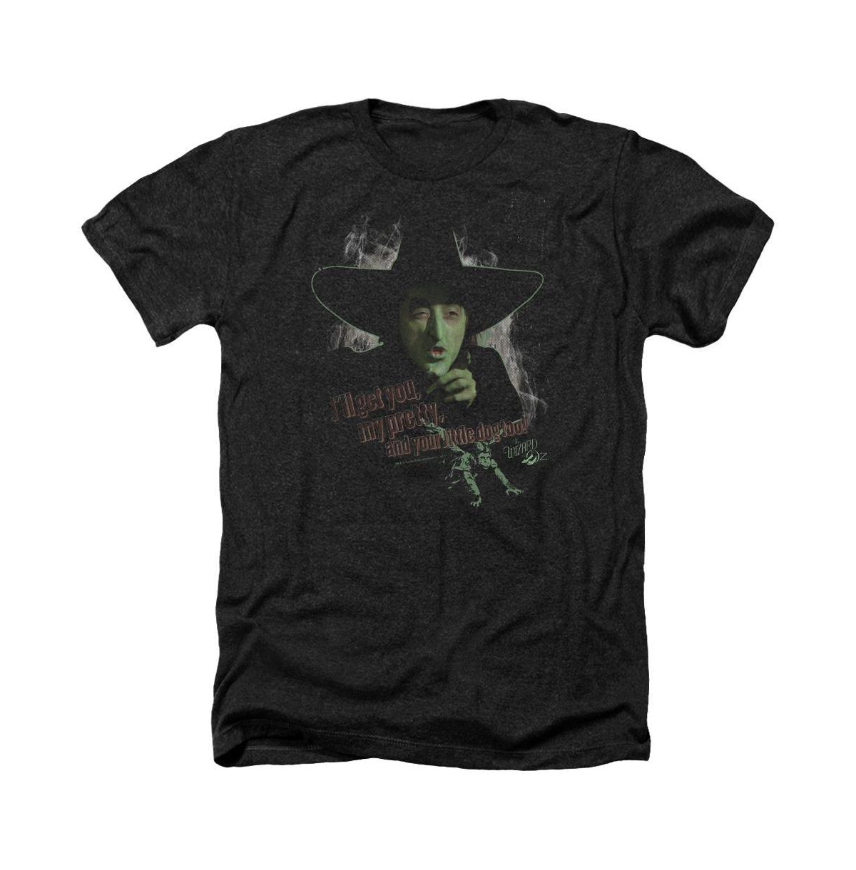 Mens And Your Little Dog Too Adult Heather Tee / T-Shirt - Black