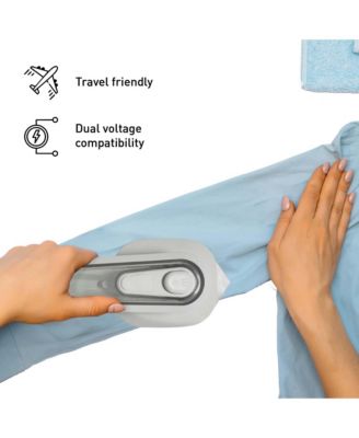 Travel Laundry Essentials Set: Garment Steamer, Mini Iron, Eco-Friendly Laundry Sheets, and Wool Dryer Balls