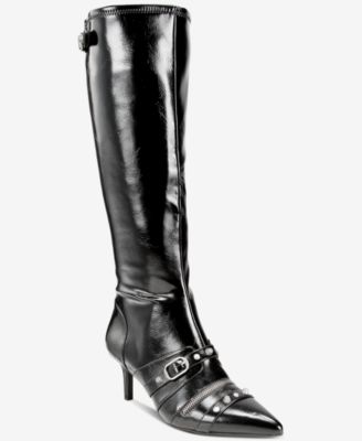 Wild Pair Monro Buckle Knee High Boots, Created by Macy's