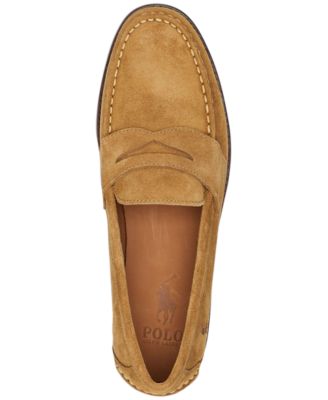 Polo Ralph Lauren Men's Alston Suede Penny Loafer - Macy's