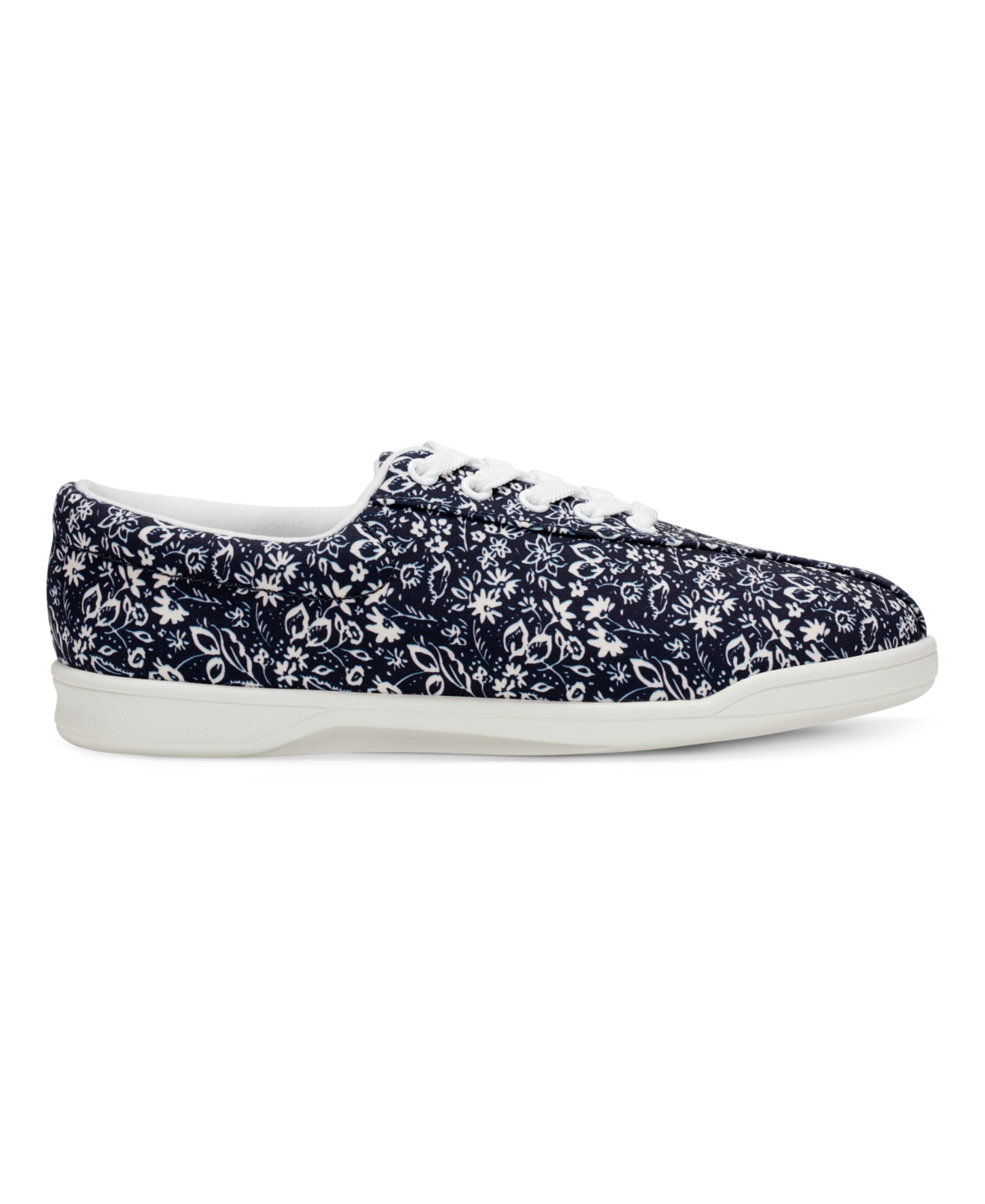 Shop Easy Spirit Women's Ap Lightweight Walking Sneakers In Navy Floral Multi