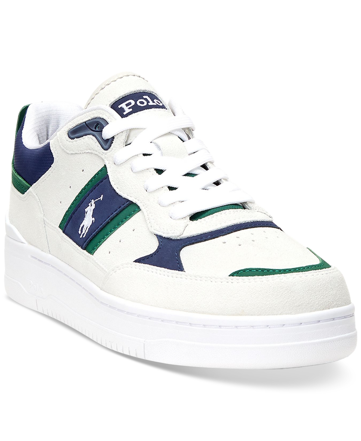 Polo Ralph Lauren Baskets Masters Sport En Daim