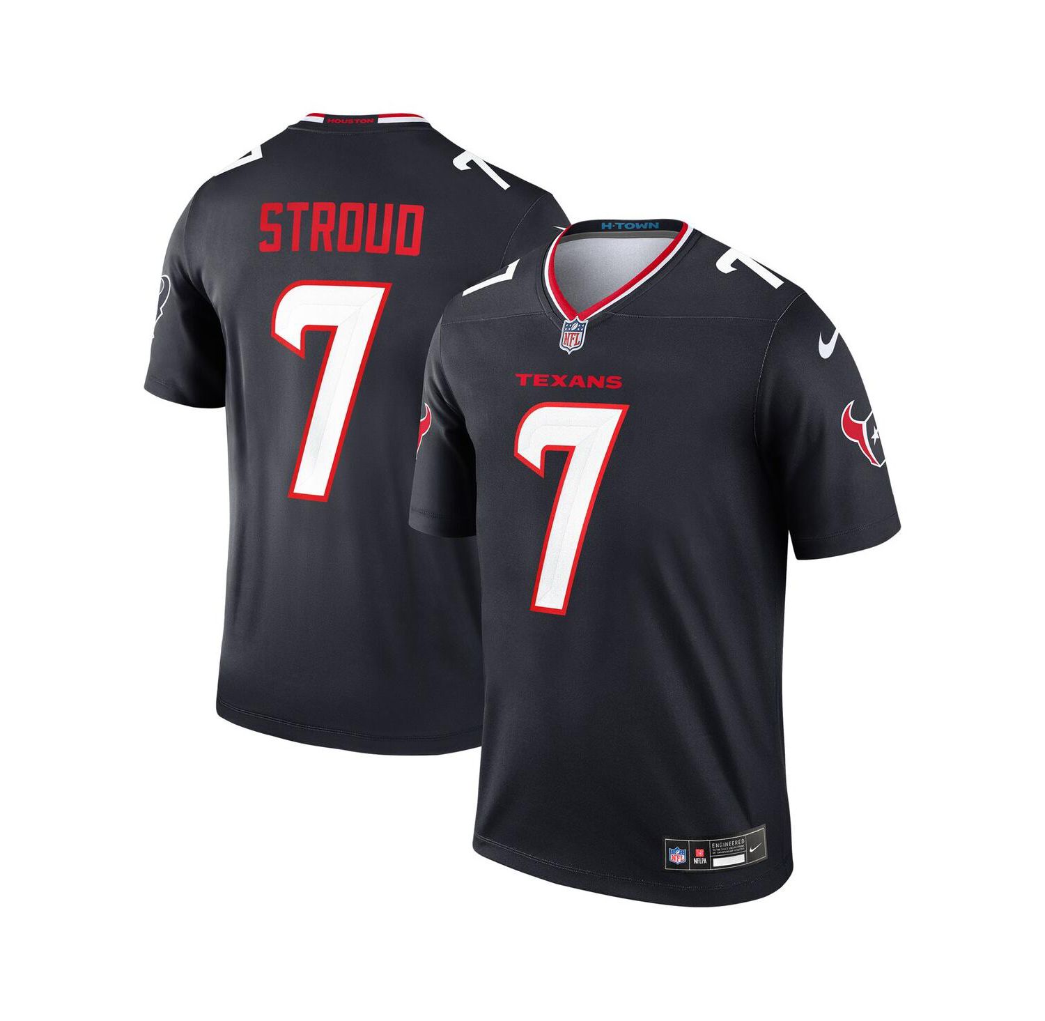 Men's C.J. Stroud Navy Houston Texans Team Legend Player Performance Top