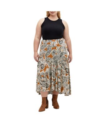 Women's Misha Print Skirt
