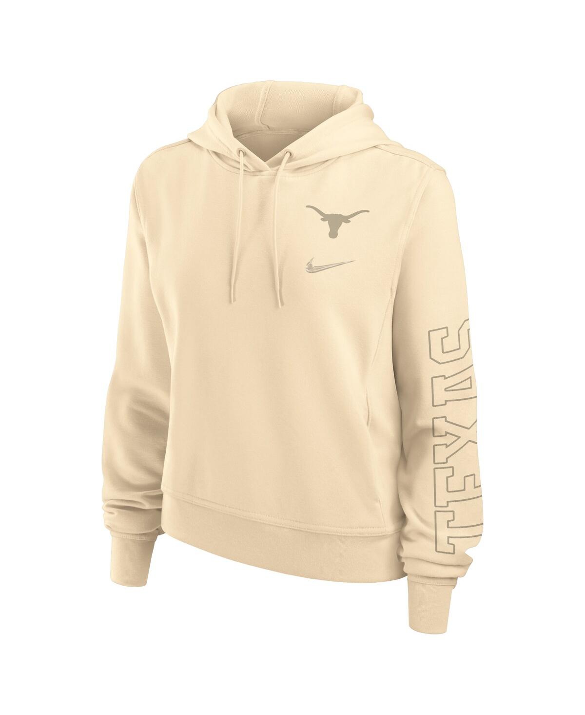 Nike Women's Tan Texas Longhorns One Performance Pullover Hoodie In Tan