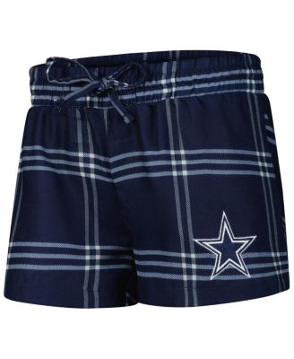 Women's Navy/Gray Dallas Cowboys Petition Raglan Long Sleeve T-Shirt and Shorts Set