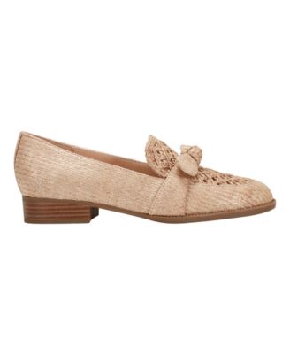 Women's Lilanaa Raffia Woven Knotted Loafers