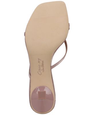 Juliet Strappy Kitten-Heel Dress Sandals