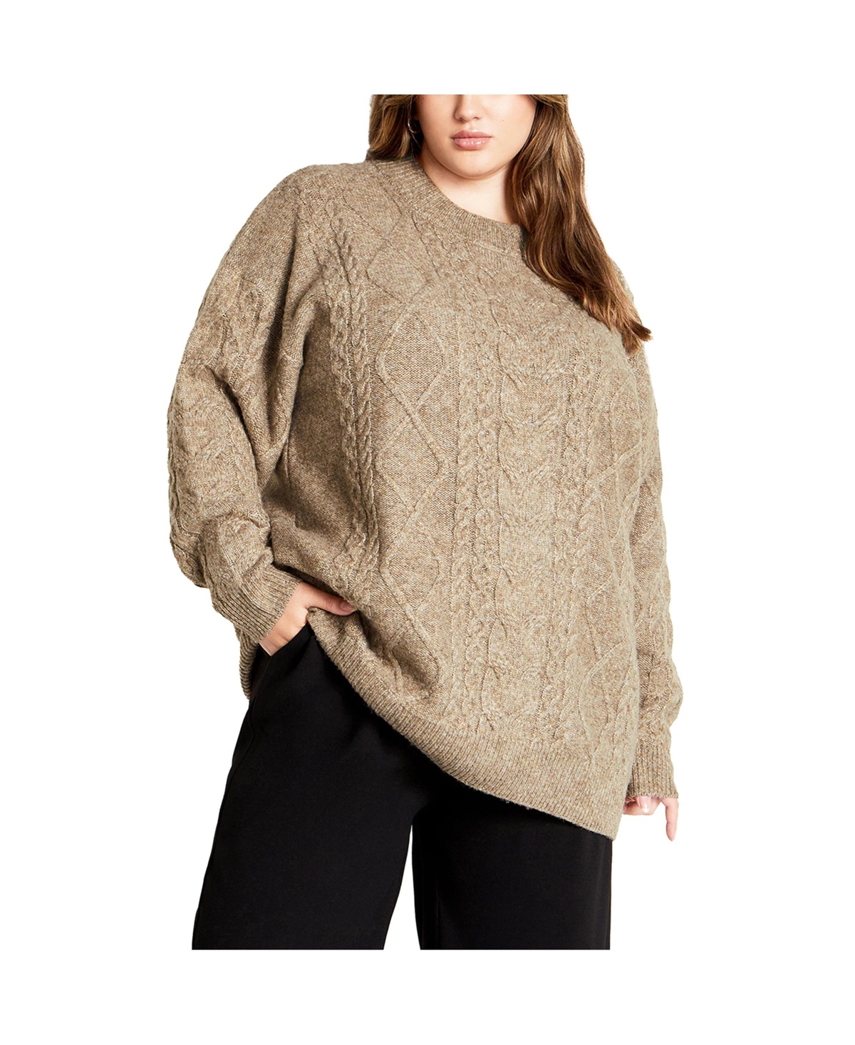 Plus Size Jojo Sweater - Cream