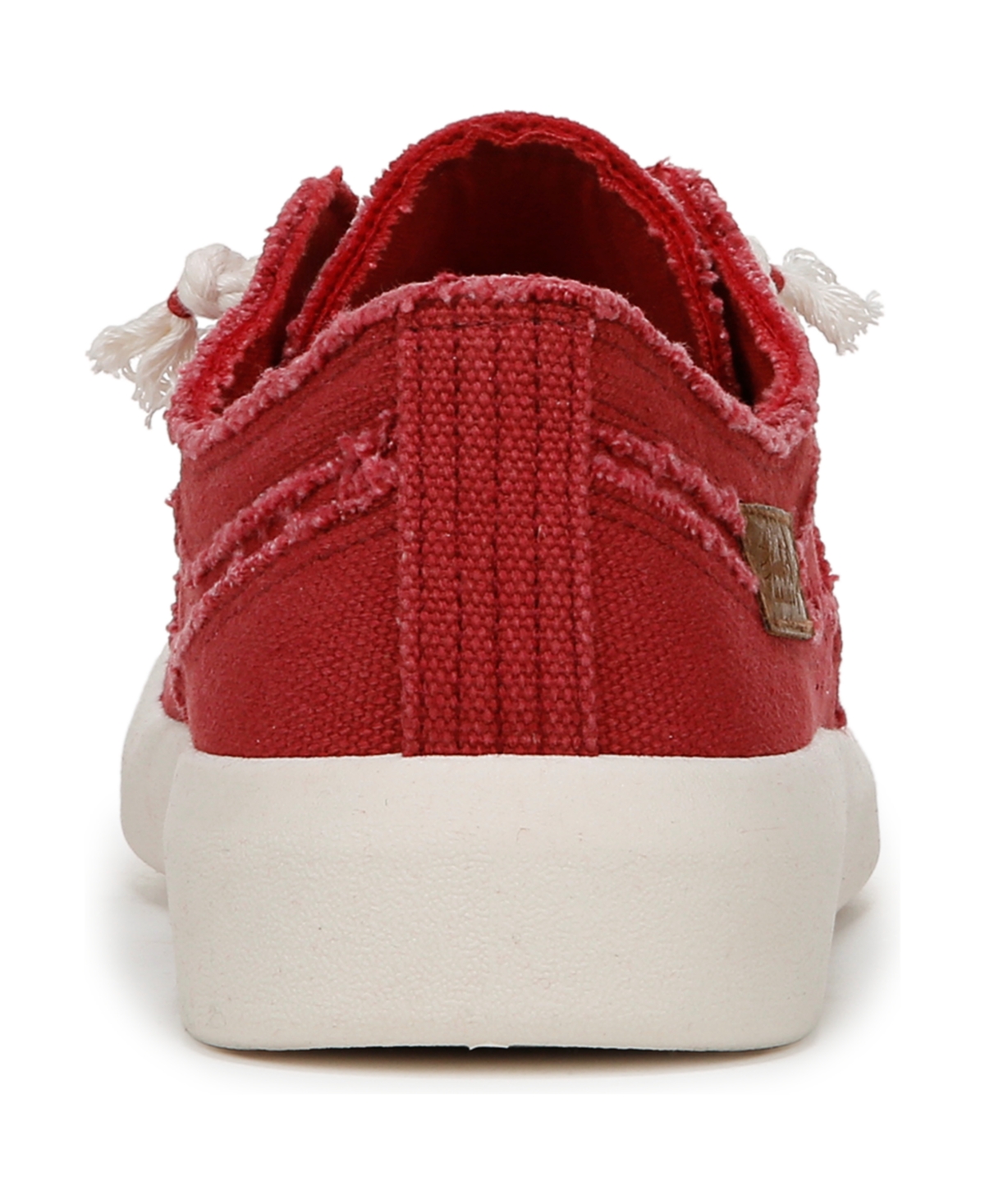 Blowfish Malibu Women's Beachside Round Toe Slip On Sneakers In Pompeiian Red Canvas