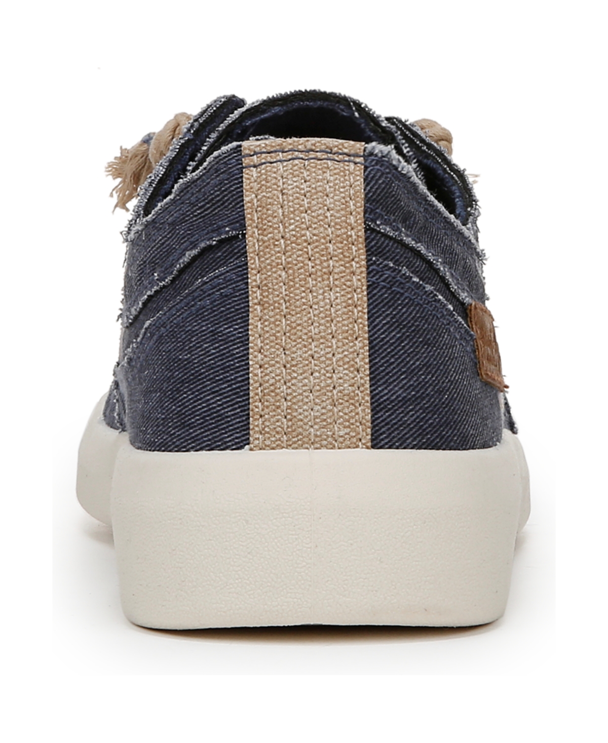 Blowfish Malibu Women's Beachside Round Toe Slip On Sneakers In Navy Twill Fabric