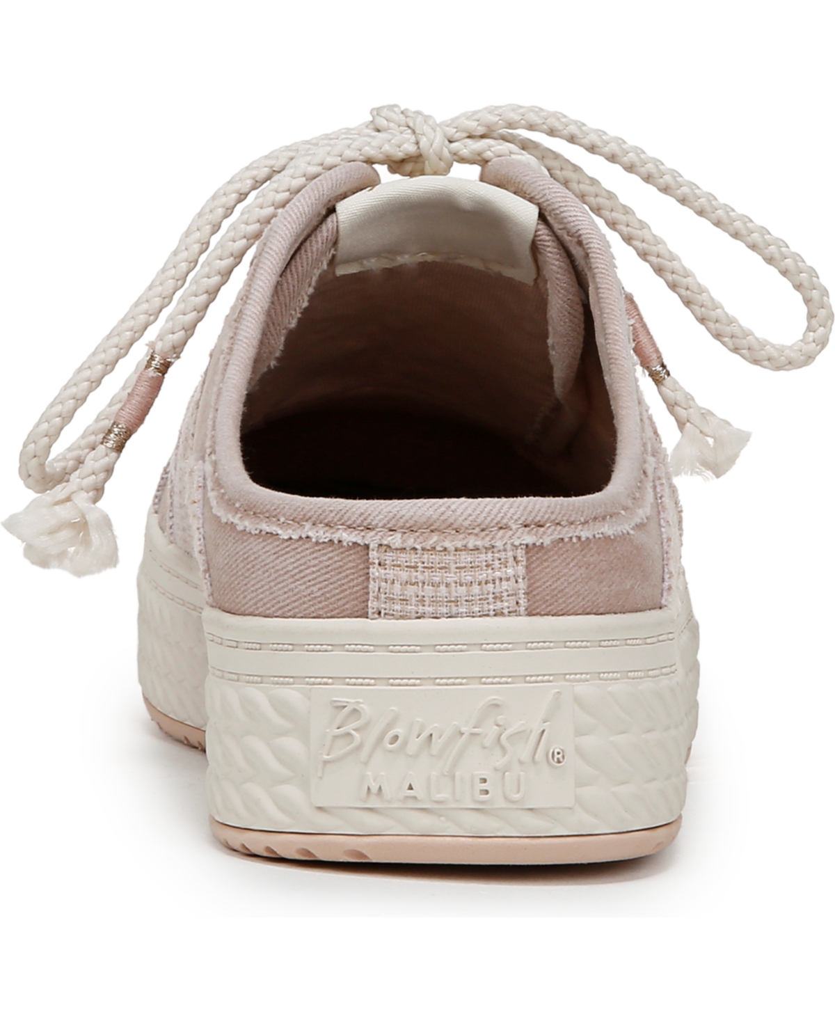 Shop Blowfish Malibu Women's Super Slide Mule Platform Sneakers In Ballerina Pink Twill Fabric