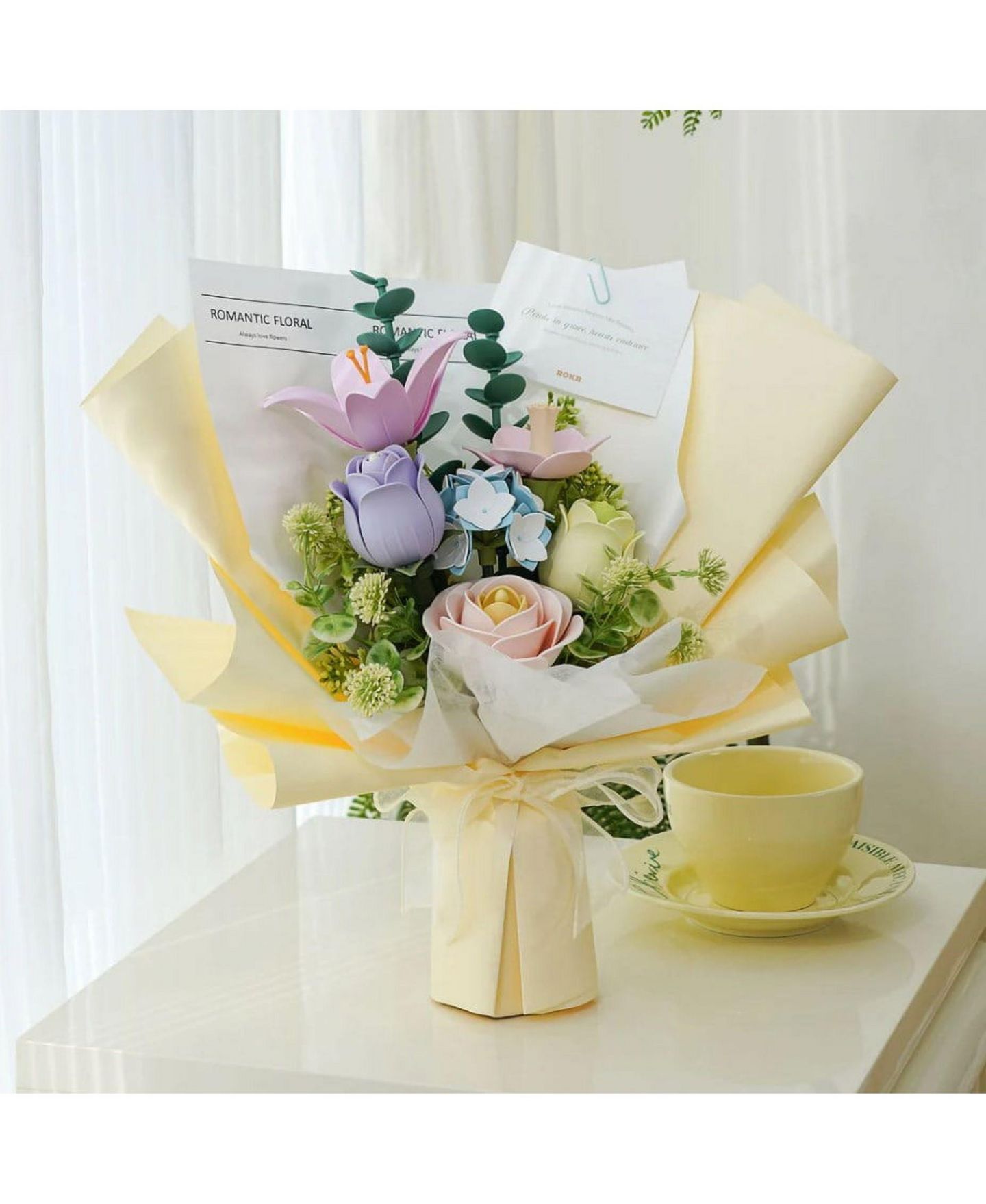 Детские конструкторы Robotime Spring Time Bouquet 3D Puzzle, Ages 3+ — фото 1