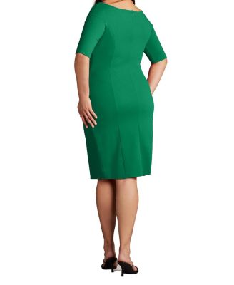 Adi Textured Crepe Dress - PLUS SIZE
