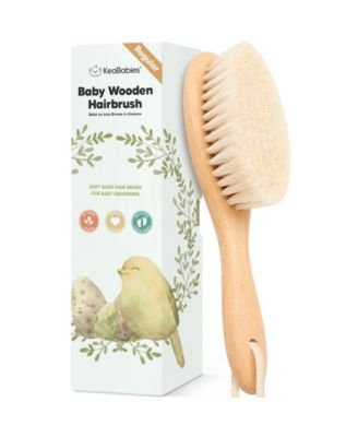 Baby Hair Brush, Oval Cradle Cap Brush, Soft Baby Brush for Infant, Newborn Hairbrush for Girls, Boys, Baby Scalp Brush