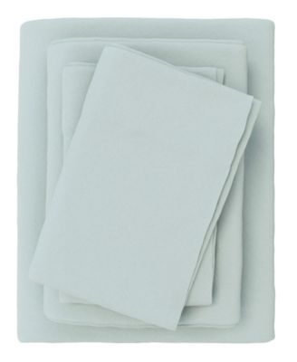 Turkish Cotton Double-Brushed Printed Flannel Bed Sheet Set