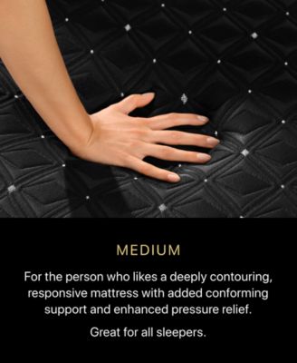 Hybrid Series Three 15" Medium Tight Top Mattress Set - California King