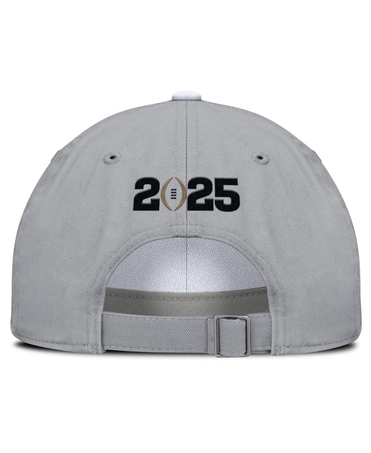Nike Men's And Women's White/gray Tennessee Volunteers 2024 College Football Playoff Club Adjustable Hat In White,gray