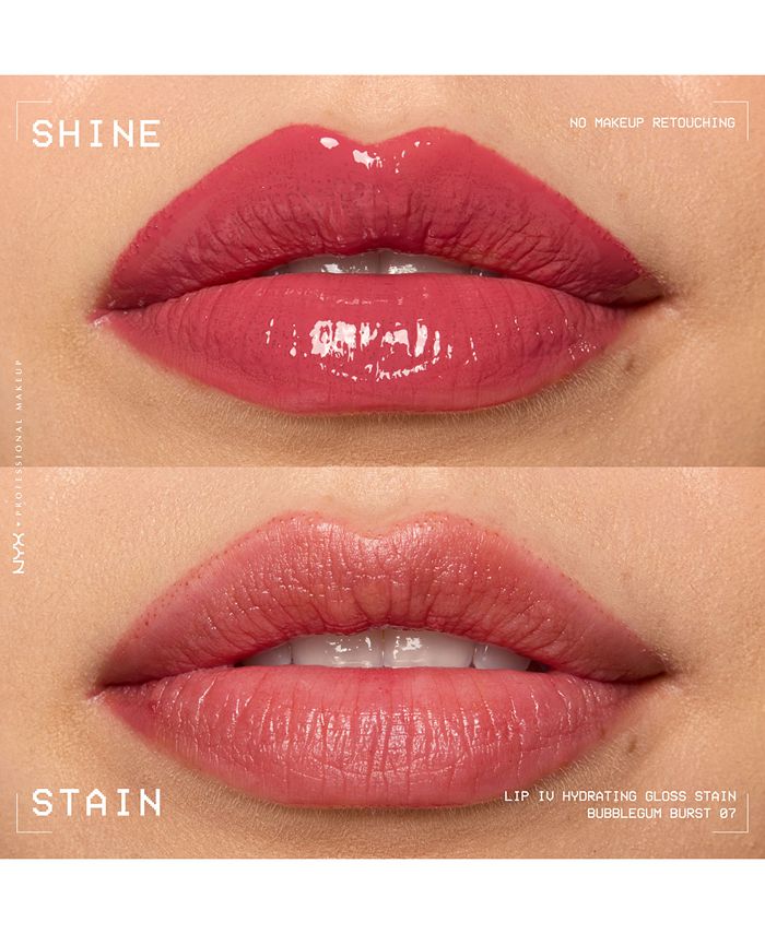 NYX Professional Makeup Lip IV Hydrating Gloss Stain - Red