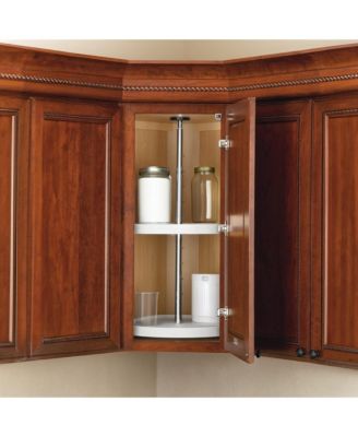 18'' Lazy Susan Full-Circle Polymer 2-Shelf, 6012-18-11-52