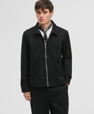 Mode of One - Men's Regular-Fit Stretch Twill Utility Jacket