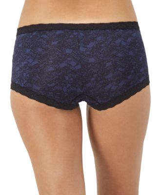 Lace Trim Microfiber Boyshort Underwear 40760