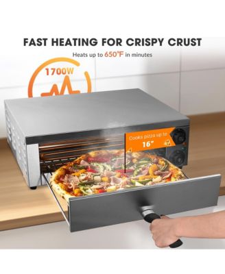 WeChef Countertop Pizza Oven Electric Pizza Maker 1700W for 16" Pizza Commercial