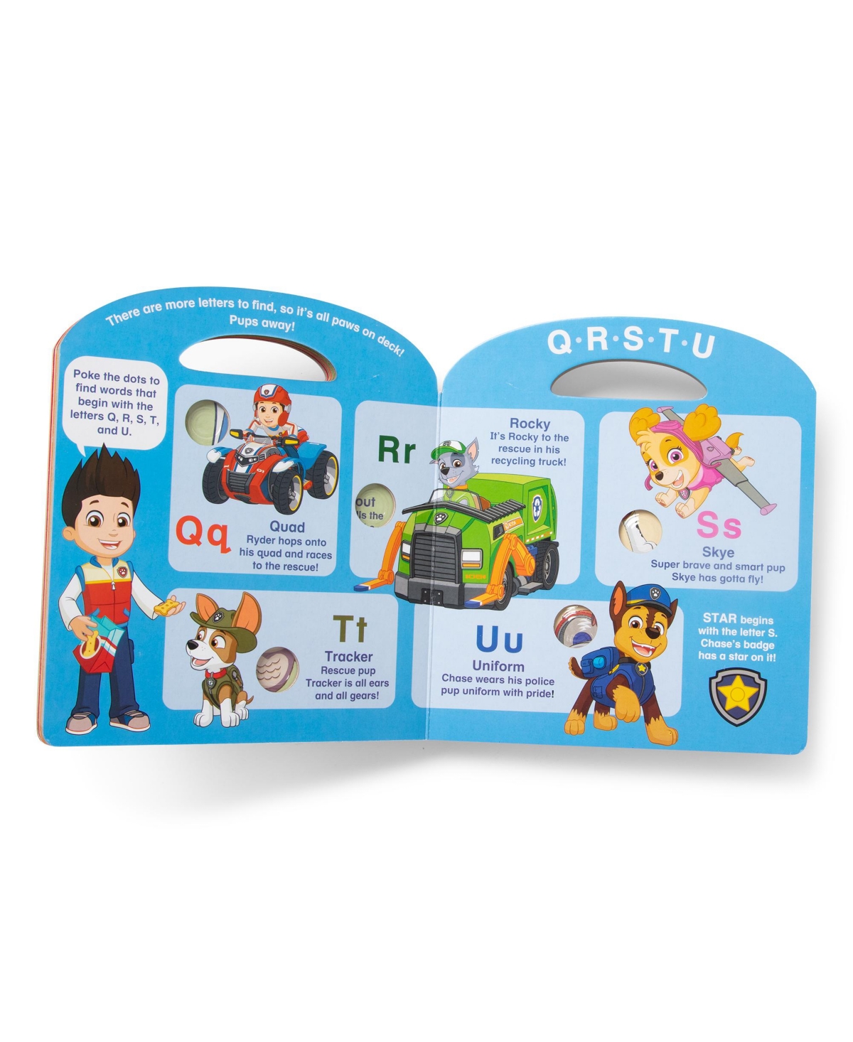Melissa & Doug Paw Patrol Poke-a-dot Alphabet Adventure In Multicolor