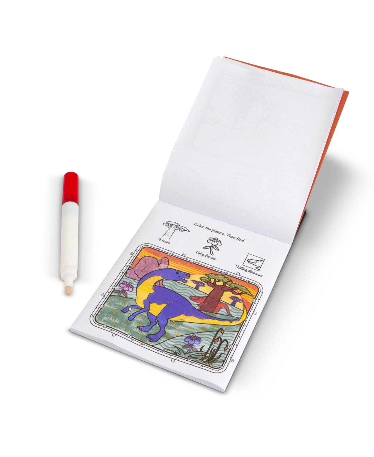 Melissa & Doug On The Go Colorblast Activity Book Dinosaur In Multi